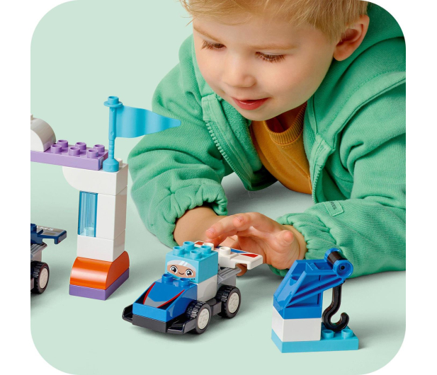 LEGO DUPLO 10445 Zespoły i kierowcy bolidów F1 - 1299002 - zdjęcie 8